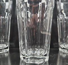 (4) Libbey Gibraltar Clear Iced Tea Glasses Set 22 Oz Tall Drinking Tumblers Lot