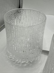 Set Of 4 Iittala Finland Tapio Wirkkala Ultima Thule 3.5″ Rocks Cocktail Glasses