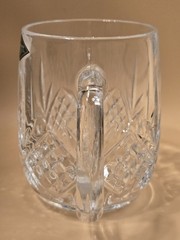 Godinger Shannon Dublin Crystal Beer Mug Large Tankard 18oz EUC