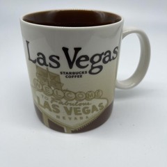 Starbucks Las Vegas Coffee Mug 16oz City Collector Series 2012 Welcome Nevada