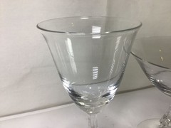 Champagne/Tall Sherbet 17477 Clear Blown Glasses – Set of 2 Blown Glasses