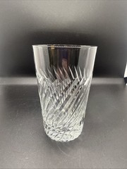 Royal Brierley Crystal Flat Tumbler Highball Glass 5 1/8”