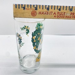 Vtg Indiana Glass Tumbler 12 Days of Christmas Day 3 -Three French Hens