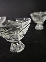 Set Of 6 Vintage Cordial 2.5 Glasses