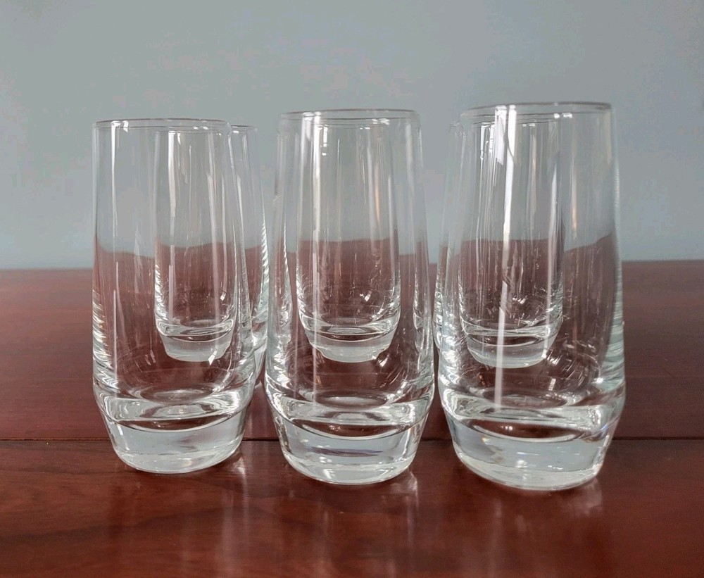 Set Of 6 Zwiesel Tritan Pure Belfesta Shot Schnaps Glasses 3oz Germany NIB
