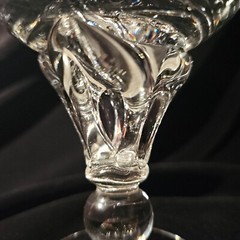 Tiffin-Franciscan CELLINI Champagne Coupe Glasses Hand Blown Crystal Vintage – 3