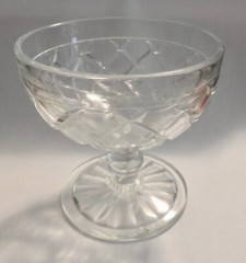 Vintage Clear Anchor Hocking Depression Glass – Waterford Pattern – Sherbet