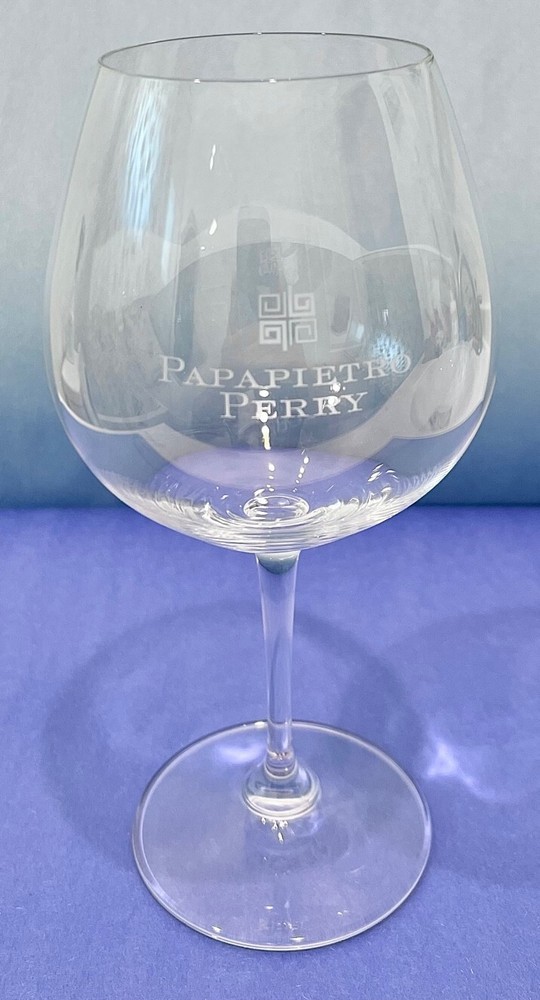 RIEDEL Crystal PAPAPIETRO PERRY Napa Valley 8 5/8″ BALLOON CHARDONNAY GLASS 16oz
