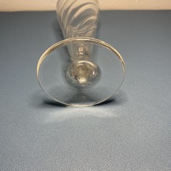 Antique 18th Century Georgian Wrythen Pattern Dwarf Ale Glass c. 1780 – 4
