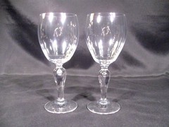 Corcoran Teardrop Clear Wine Glasses Set of 5