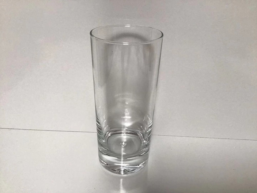 Vintage 1960’s DuroborBelgium Clear High-Ball GlassWith Weighted Base 