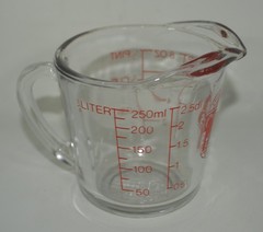 Anchor Hocking Oven Basics Glass 1 Cup Measuring Cup