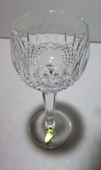 New *VINTAGE* Waterford Crystal COLLEEN (1953-) Wine Hock 7 3/8″ Made Ireland