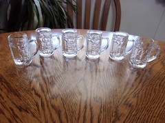 Beer Mini Mug Shot 1.5 Oz Handled – Set of 6