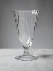 Fostoria NIAGARA Juice Glass Goblet Wavy Optic Bowl, Stem 6062/2