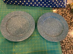 Mikasa Country Blue Dinner Plate 11-1/4″ diameter (per Plate have two)