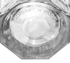 VTG Libbey DuraTuff Canada GIBRALTAR CLEAR 15235 Heavy 12 OZ Glass Cooler EUC