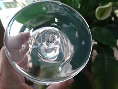 Rogaska Clear Crystal Chelsea Cut 5 5/8th» Brandy Glass Very Good Used Cond.