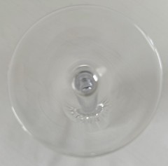 Reed & Barton SoHo Lead Crystal Signed Champagne Flute