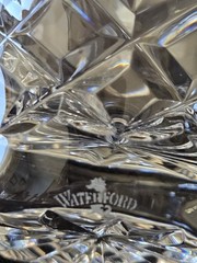 Waterford Crystal ARAGLIN Old Fashioned 9 Oz Rocks Glass Set of 2 Ireland