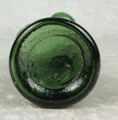 Felipe Derflingher Caged Imprisoned Green Drinking Glass 7-3/8 in Tall MCM