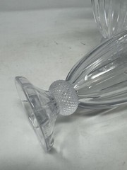 2 SHANNON CRYSTAL GLASSES SLOVAKIA ELOQUENT 8”TALL Designs Of Ireland 24%L HTF
