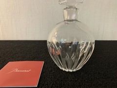 Baccarat Crystal Cassino Model Bottle H: 13.5 Cm Mod5