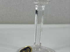 New Vintage 6x Bohemian Clear Crystal Brilliant Port Sherry Wine Glass 5.75 «