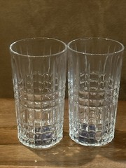 Mikasa Set Of 2 Kerry Highball Glasses 5 3/8” X 2 7/8” (11.75 Oz)