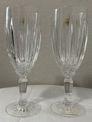 CRISTAL d’ARQUES Crystal Classic Iced Beverage Glasses France Set of 2
