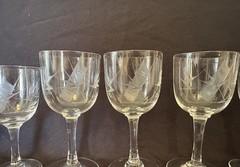Noritake Saski Crystal stemware