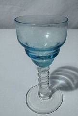 Set Of 5 Pastel MCM Bubble Stem Barware Hand Blown Cordial Aperitif Glasses “C”