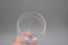 Blown Clear Crystal Wine Glass Roemer Open Stem 8.9″ Glassware