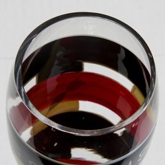 Lolita Gotta Love Beer Pilsner Collection Glass «Bull’s-Eye» Hand Painted W/Box