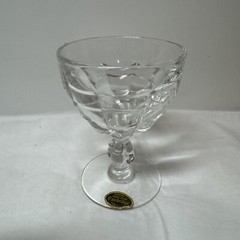 1950s Liqueur Cocktail GlassHeirloom Clear Pattern by Cambridge