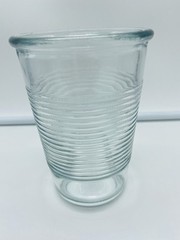 Anchor Hocking Sigma Tumbler Drinking Glasses Ribbed Glass Set of 2 5-1/2″