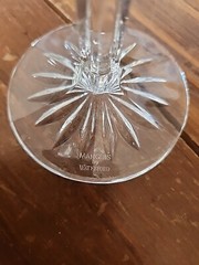 8.5″ Waterford Marquis Brookside Crystal Wine Glasses Goblets