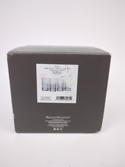 Brand New Set of 4 Reed & Barton SOHO Lead Crystal Highball Glasses 5.5″ x 2.75″
