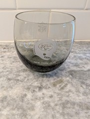 New York Jets Helmet NFL Smokey Vintage Football Drink Glass