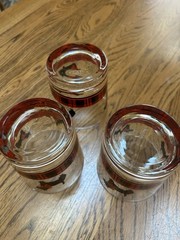 Scottish Terrier Vintage Anchor Hocking Fritz Terrier Dog Glasses