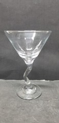 LIBBEY «Z» STEM CLEAR MARTINI WINE GLASS 6 1/2”