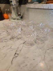 Fostoria American Low Sherbet Set Of 8 3.5inch Tall 3.5inch Wide
