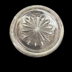 4 Early American Prescut Tumblers EAPC 10 oz Anchor Hocking Star of David 4.5″
