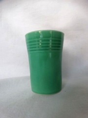 Vintage Fiesta Ware Original Light Green Juice Tumbler 3 7/16″ Excel. Used Cond.