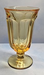 Imperial Glass Ohio – Old Williamsburg Amber Iced Tea Glasses Set of 4
