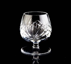 Gorham Cherrywood Clear Brandy Snifter Glass Elegant Vintage Crystal Barware