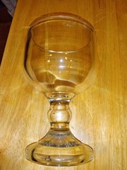 2S Heavy Bar Clear Glass Cocktail Goblet Beer Schooner 16 oz 7-3/8″ Tall 3 lb