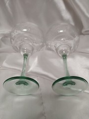 Vintage margarita glasses South western Cristal d’Arques-Durand sombrero set