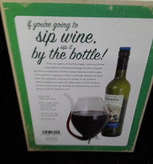 OENO Wino Guzzler 750ml Wine Glass Novelty Gag Gift