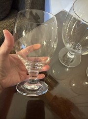 Vtg Shott Zwiesel Glas Set Of 6 Brandy Glasses 16 Oz Exc